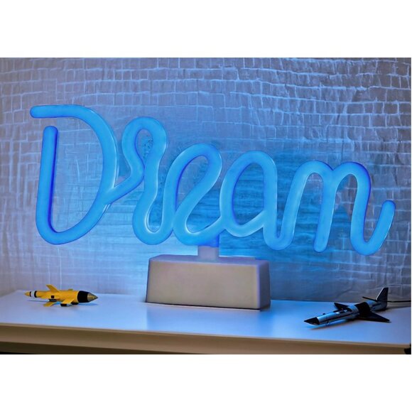 Everyday Decor Neon Glow LED Dreams Lighting Table Decor NIB - Picture 2 of 3